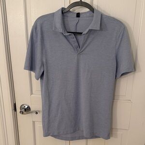 lululemon athletica Sky Blue Polo Shirt